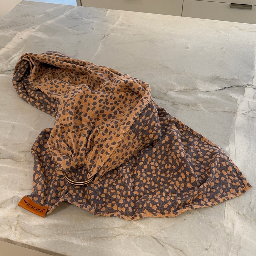 WildBird Tan and Black Ring Sling